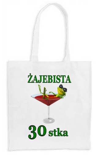 Nákupná taška k 30. narodeninám Darček na 30 rokov
