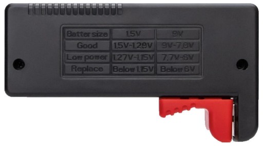 Digitálny LCD tester batérií a akumulátorov
