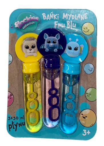 FLOCKIES 3ks MYDLOVÉ BUBLINY FRU BLU 3x30ml TEKUTÉ
