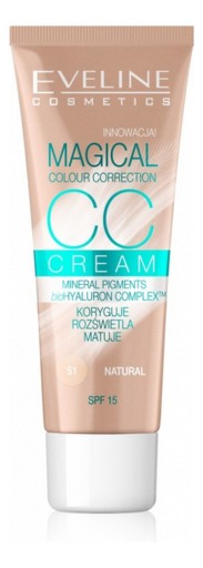 Eveline Natural make-up na tvár (51) 30 ml