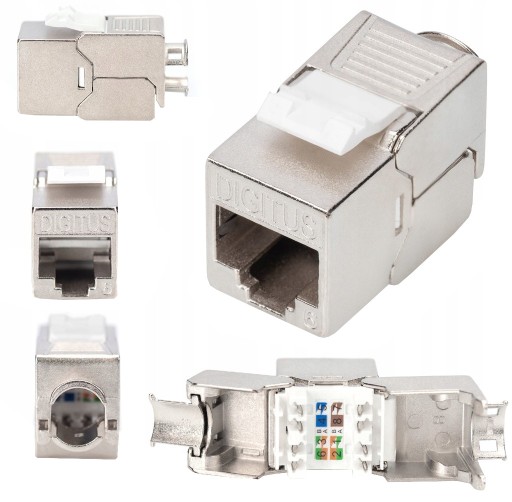DIGITUS Socket Keystone Module RJ45 STP cat.6 bez