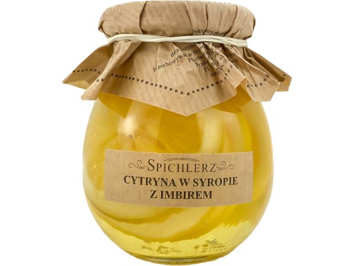 Citrón v sirupe so zázvorom ~ 260 g ~
