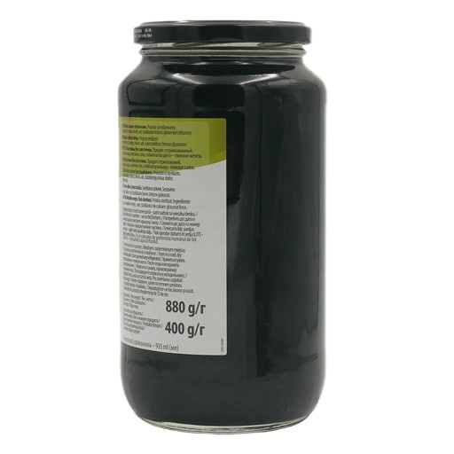 ČIERNE OLIVY odkôstkované bez kôstok Helcom 935ml