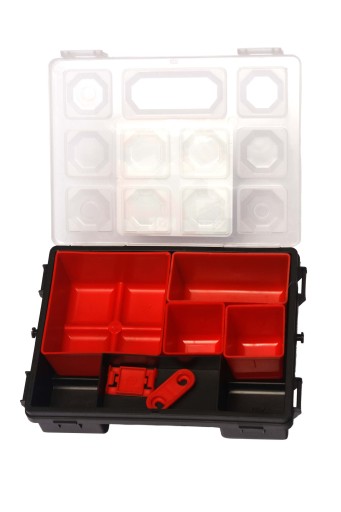 PLASTOVÝ ORGANIZÁTOR KRABIČKA 180x135x45 7 PRIESTOROV