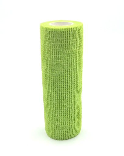 SAMOLEPIACI obväz súdržný 15x4,5 ZELENÁ