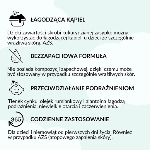 SYLVECO pre deti Upokojujúci telový púder