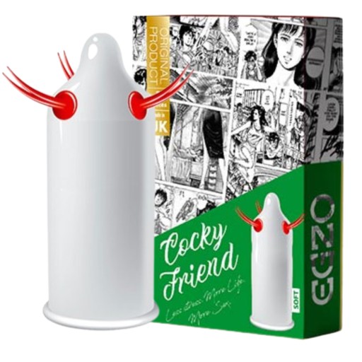 EGZO Cocky Friend kondómy s PUBS