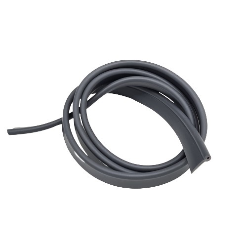 KEDRA BIZA PIPE PVC PÁSKA, mäkká, TMAVOSivá