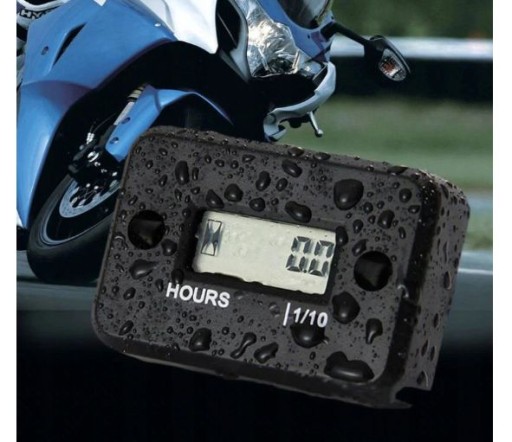 POČÍTADLO HODÍN PREVÁDZKY MOTORA 12 / 24 V