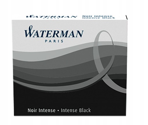 NÁPLŇKY PER WATERMAN 6 KS, SILNÁ ČIERNA