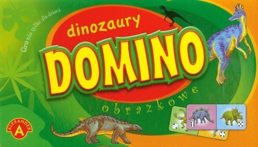 Náučná hra s domino s dinosaurami pre deti, rodinu, skupinu 4+