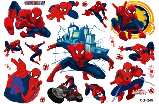 Odnímateľné tetovanie pre deti SPIDER-MAN CG245