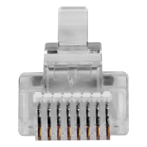 NEKU RJ45 zásuvka priechodná 8P8C UTP kat.6 internetové zástrčky na drôt 10ks