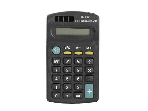 Jednoduchá kalkulačka KK-402. LXU10