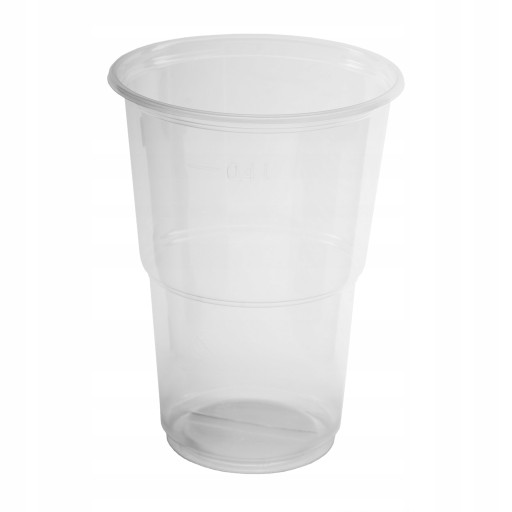 PLASTOVÉ POHÁRKY NA PIVNÉ PALIČKY 500ml 50 kusov