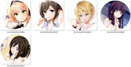 Nande Koko ni Sensei ga anime piny, ZO AKÝCH SI VYBERÁTE