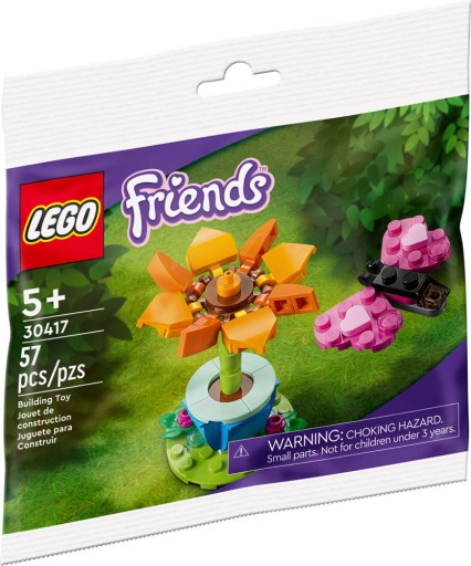 LEGO Friends Záhradný kvet a motýľ 30417