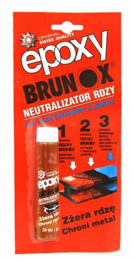 Brunox Epoxy odstraňovač hrdze, neutralizátor hrdze 30 ml