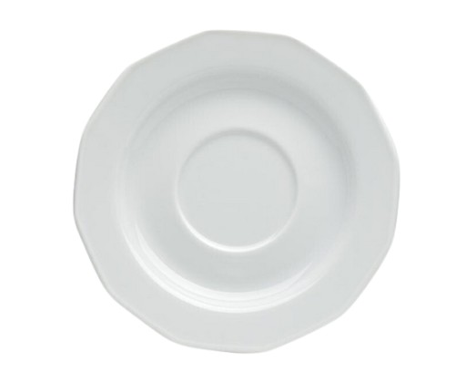 LUBIANA tanier podšálka Ortuť, 14 cm