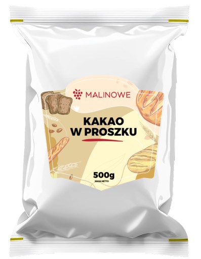 KAKAOVÝ PRÁŠOK 500g NEALKALIZOVANÁ PRÉMIOVÁ PRÍRODNÁ KVALITA