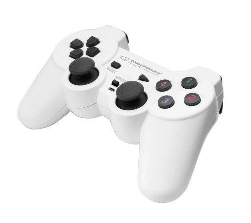 PODLOŽKA OVLÁDAČA GAMEPAD PRE POČÍTAČ PS3 PC 2 x USB ANALOGOVÉ VIBRÁCIE