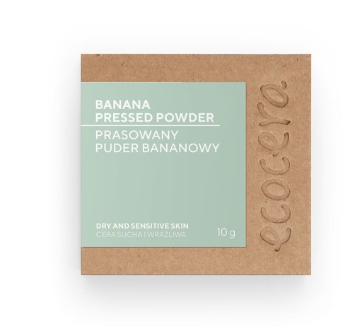 ECOCERA Natural Choice Lisovaný banánový prášok pre suchú a citlivú pokožku