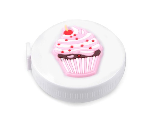 KRAJČÍRSKA MIERA CENTIMETER, RÚČANÁ 150CM, cupcake cupcake