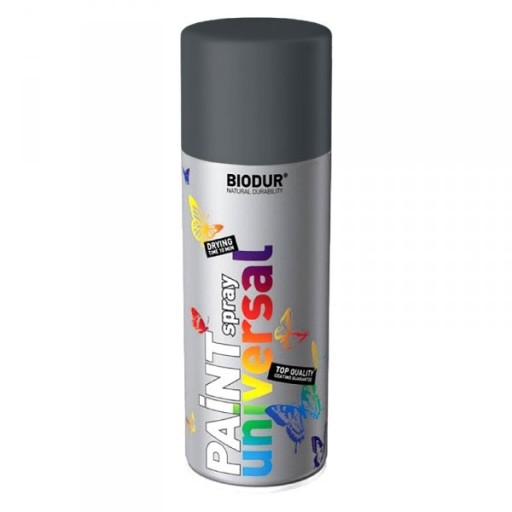 BIODUR 400 ML RAL 7016 ANTRACITOVÁ ŠEDÁ