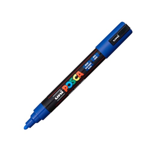 Popisovač UNI POSCA PC-5M modrý (33)