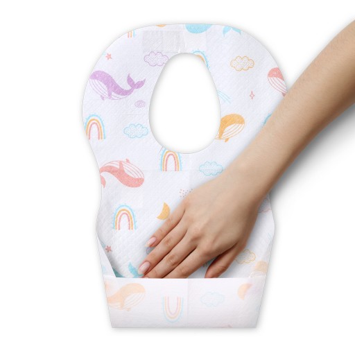 BabyOno Bib podbradníky jednorazové Multicolor 10 ks.