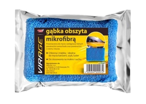 ŠPOJKA POTAŽENÁ MIKROVLÁKNOM NA OKNÁ/KOROR/ZRKADLÁ 15X10X4,5 / VIRAGE