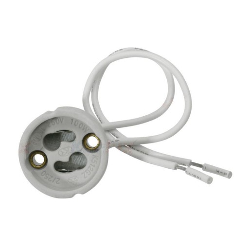 Držiak lampy GU10, pripojovacia objímka pre LED žiarovky