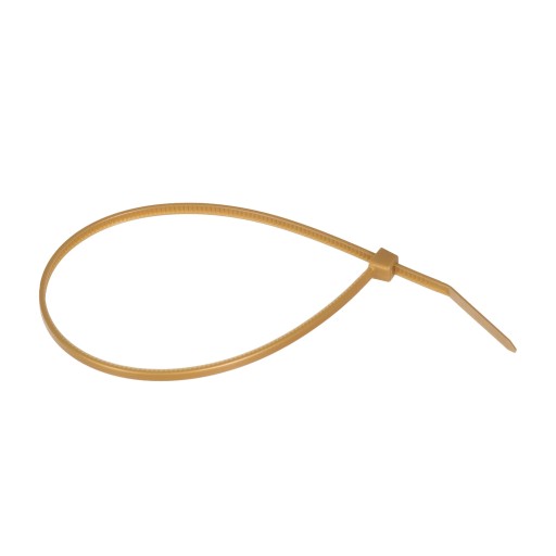 Sťahovacie pásky 200x2,5mm zlato