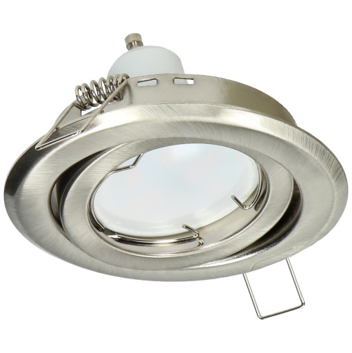 POHYBLIVÁ HALOGÉNOVÁ LAMPA + GU10 5W NEUTRÁLNA LED ŽIAROVKA 4000K + ZÁSUVKA