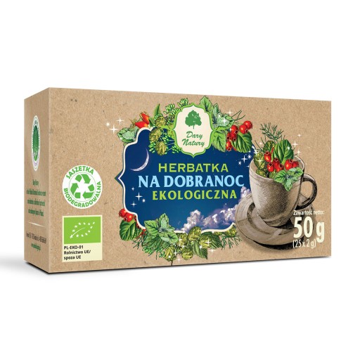 Bio čaj pred spaním 25x2g - Dary Natu