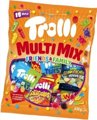Multi Mix Trolli želé 430 g