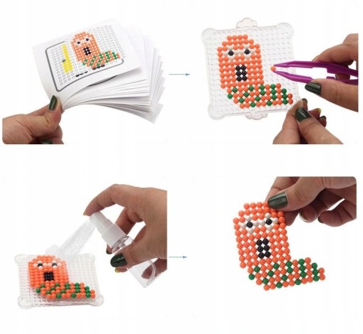 Megabeads Water Beads Starter Set Šablóny Darčekové príslušenstvo
