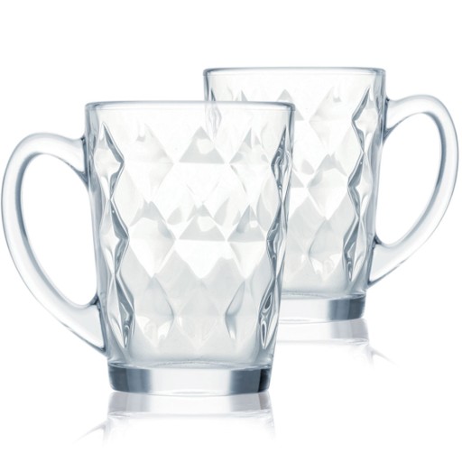 33267 HRNČEK LUMINARC DIAMANTOVÝ SKLENENÝ 320 ML