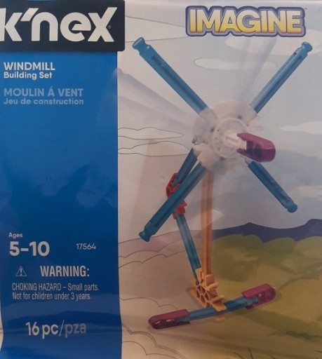 Knex Imagine Blocks Windmill 16 ks