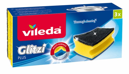 Vileda Glitzi Plus Super Absorbent drôtenka 3 ks.