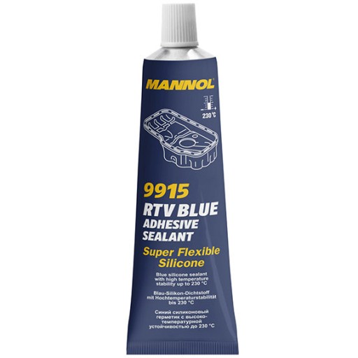 MANNOL 9915 tesniaci silikón MODRÁ 85g