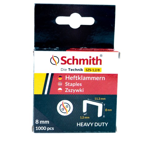 Spony na odber 8 mm 1000 ks - Schmith