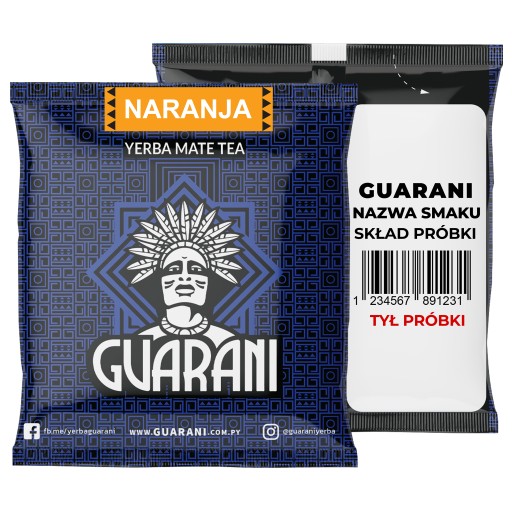 Yerba Mate Guarani Naranja 50g vzorka