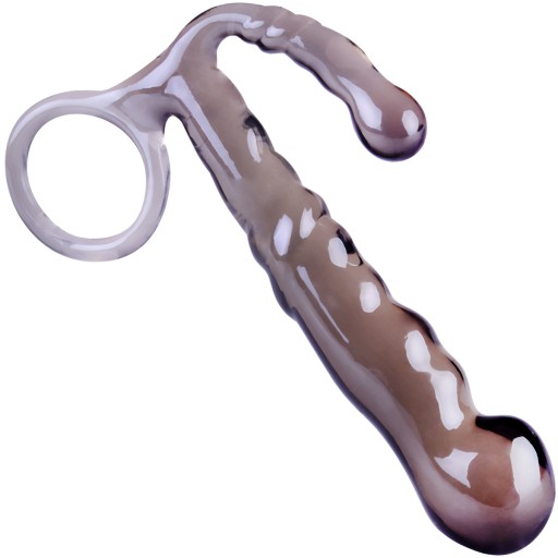 GÉLOVÝ MASÁŽER PROSTATY, BEZPEČNÁ ZÁSTRČKA