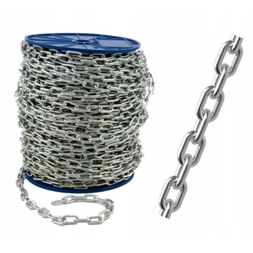 Ekonomická reťaz D1 DIN 5685A 6mm - 1m