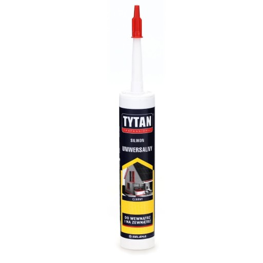 Univerzálny čierny TYTAN silikón 280 ml