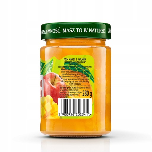 Herbapol Mango & jablkový džem 280g