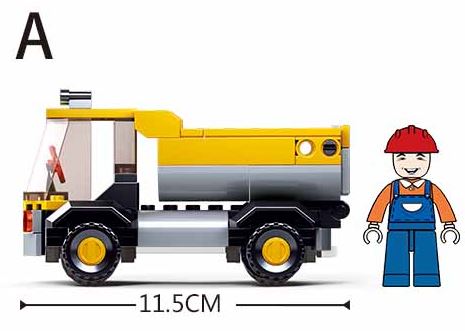 SLUBAN BLOKUJE Skládku TRUCK CITY MEST