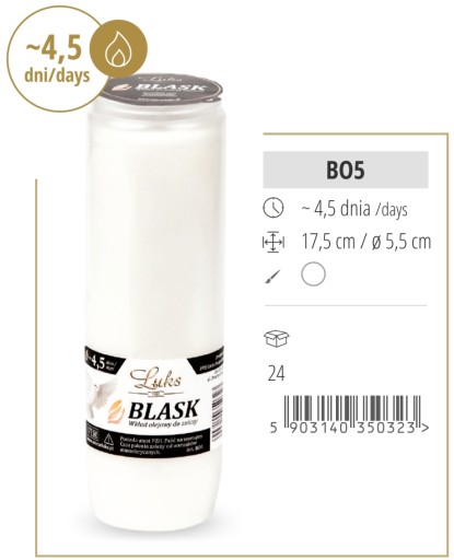 Olejová vložka na sviečky 4,5 dňa