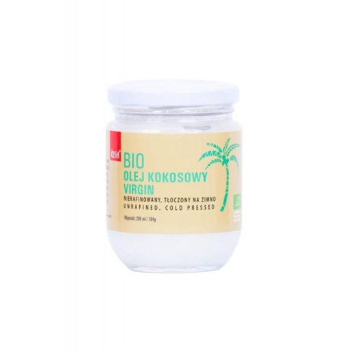Panenský bio kokosový olej 200 ml/ 184 g